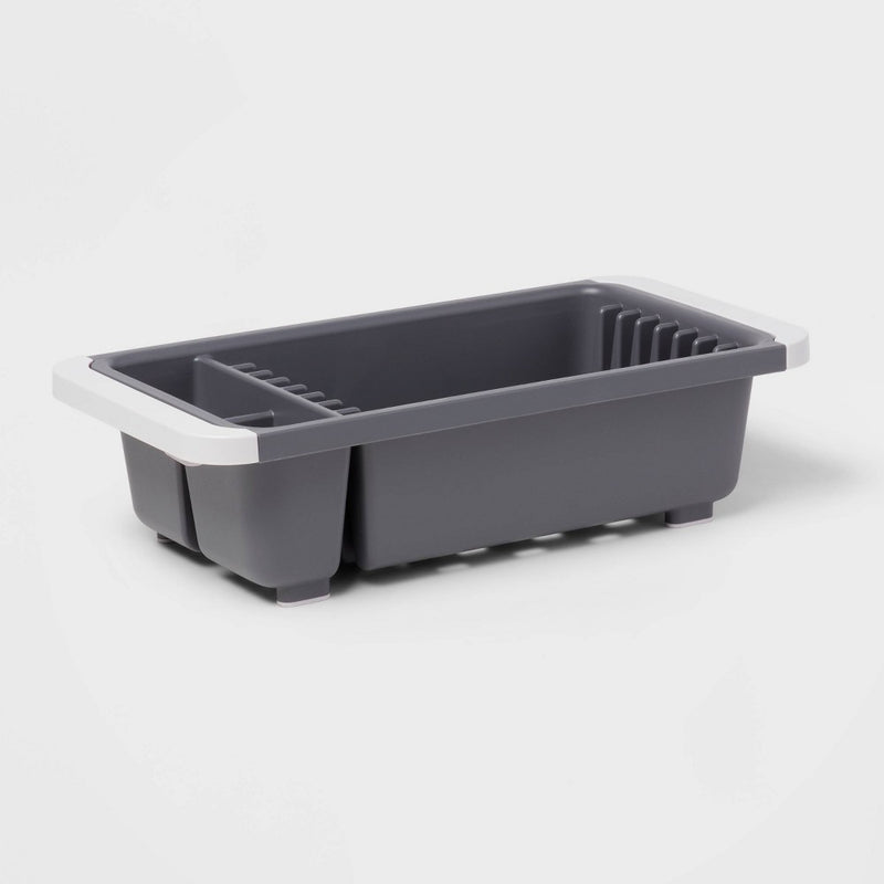 Over the Sink Dish Drainer Gray - Brightroom