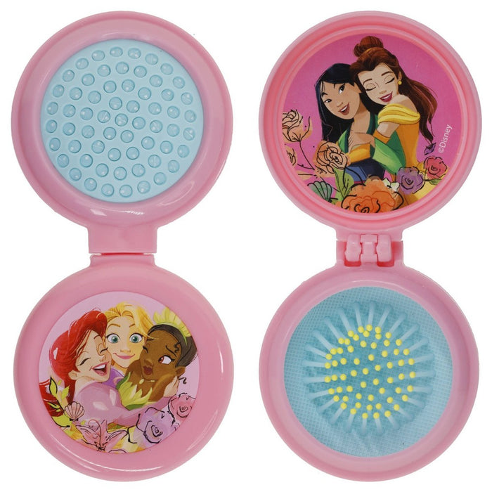 Disney Princess Pop-Up Hair Brush & Mirror Set