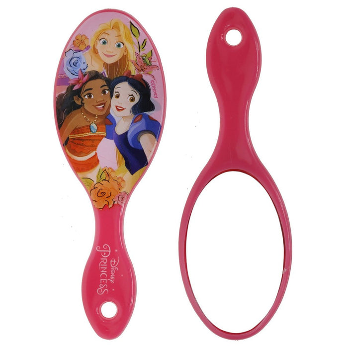 Disney Princess Pop-Up Hair Brush & Mirror Set