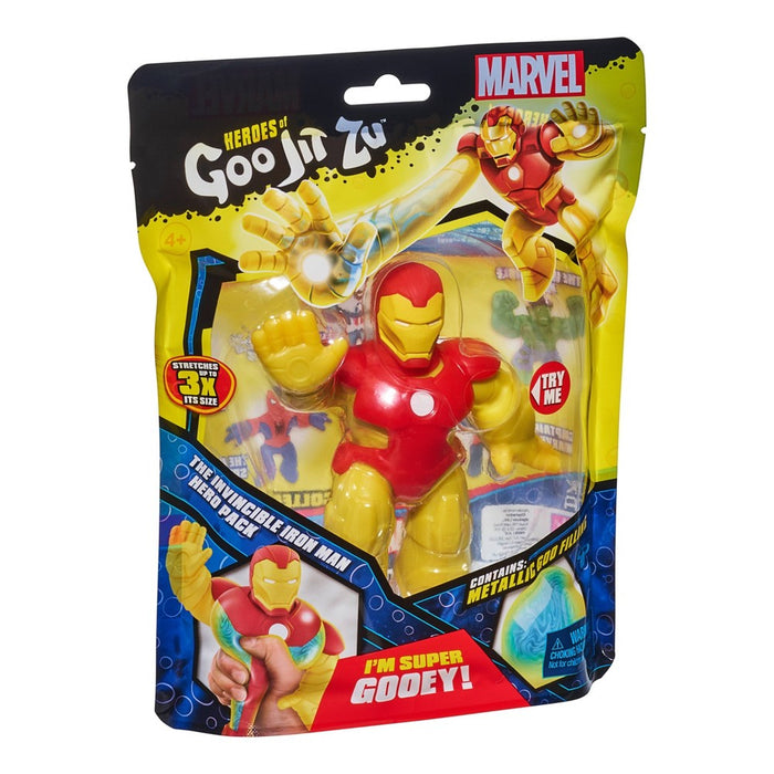 Heroes of Goo Jit Zu Marvel The Invincible Iron Man Hero Pack