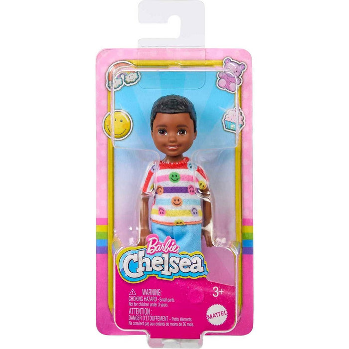 Barbie Chelsea Small Boy Doll Wearing Removable Romper with Brown Hair & Brown Eyes