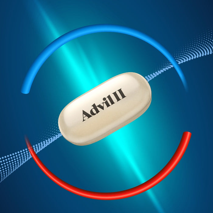 Advil Dual Action NSAID Ibuprofen Back Reliever - 18ct