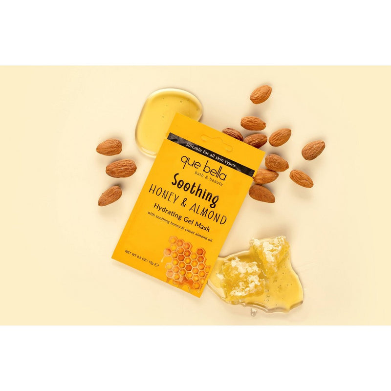Que Bella Soothing Honey & Almond Gel Mask - 0.5oz