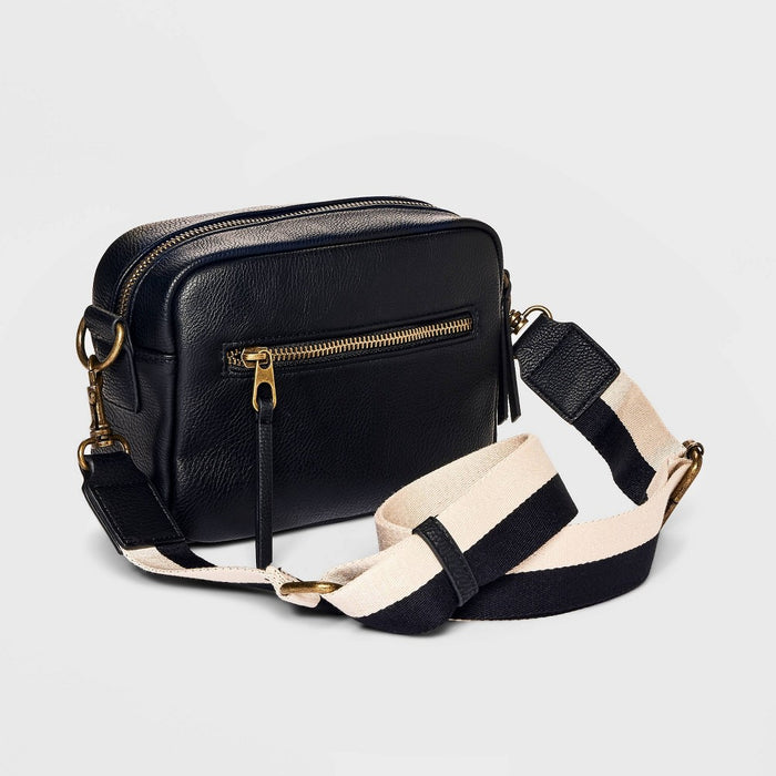 Camera Crossbody Bag with Strap - Universal Thread Black