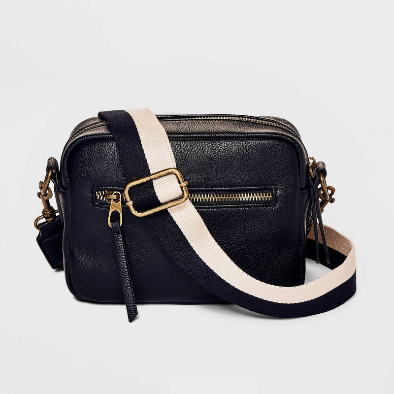 Camera Crossbody Bag with Strap - Universal Thread Black