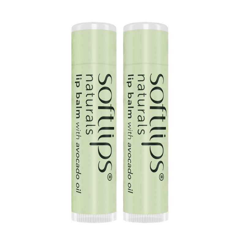 Softlips Naturals with Avocado Oil Lip Balm - Vanilla Chai - 0.15oz/2ct