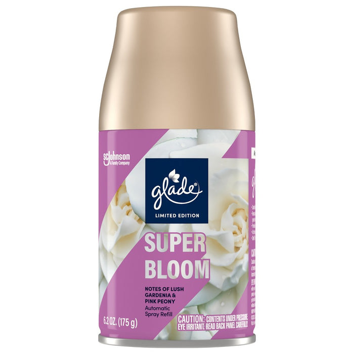 Glade Automatic Spray Air Freshener - Super Bloom - 6.2oz