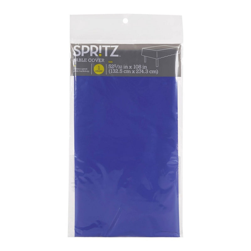 52.2" x 108" Solid Table Cover Royal Blue - Spritz