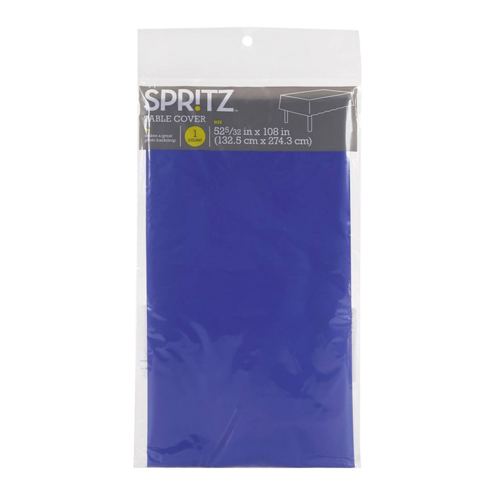 52.2" x 108" Solid Table Cover Royal Blue - Spritz