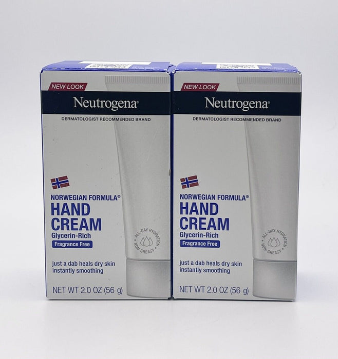 2 PACK!!!! - Neutrogena Norwegian Formula Hand Cream - 2oz