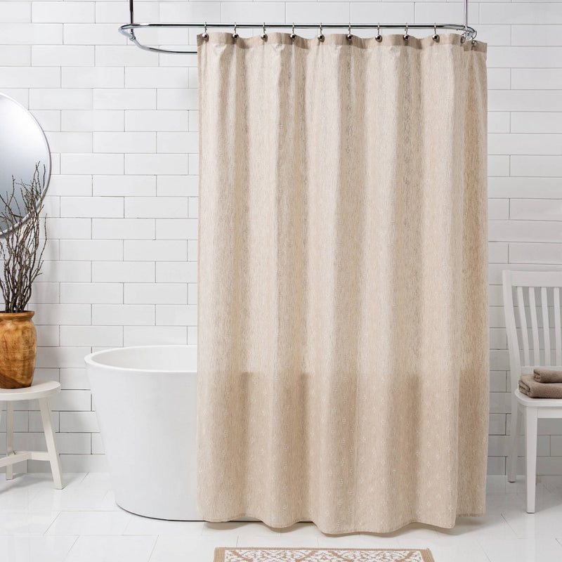 Rust Proof Button Shower Hook Nickel - Threshold