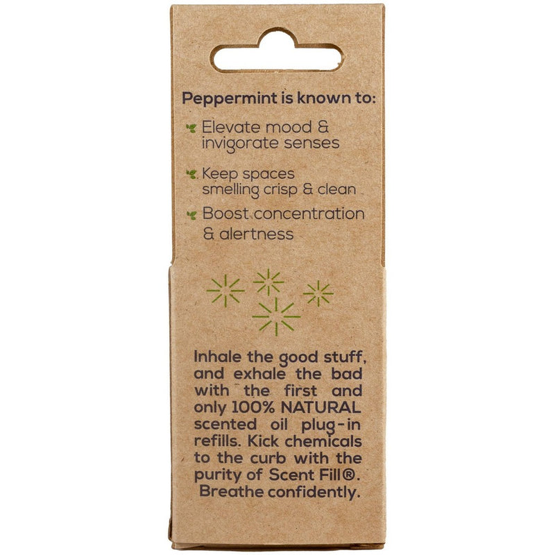 Scent Fill Oil Plugin Refill - Peppermint Scented - 0.68 fl oz
