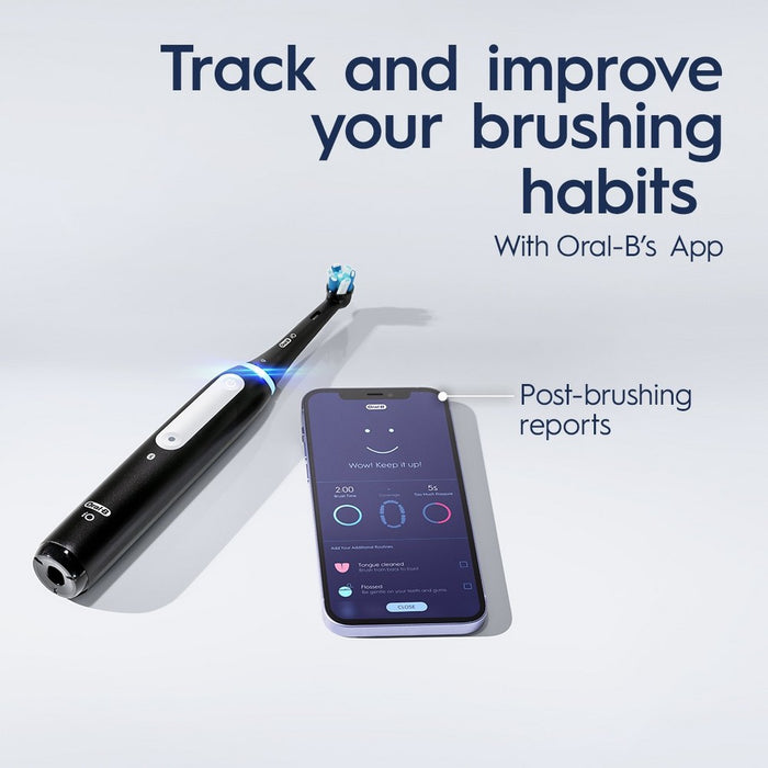 Oral-B iO4 Matte Black Electric Toothbrush