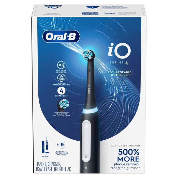 Oral-B iO4 Matte Black Electric Toothbrush