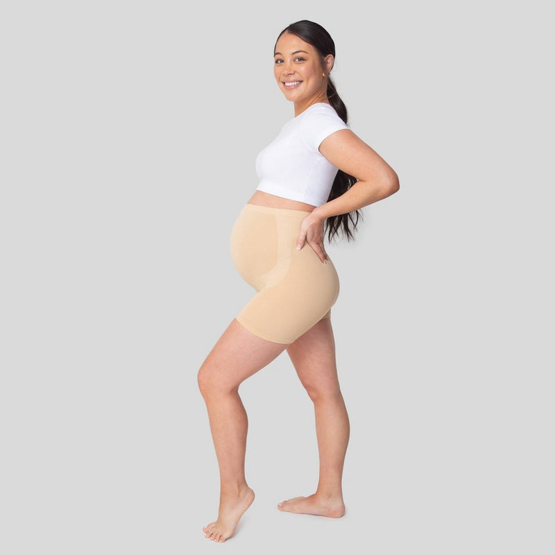 Belly Bandit Basics Maternity Support Shorts - Belly Bandit Nude S