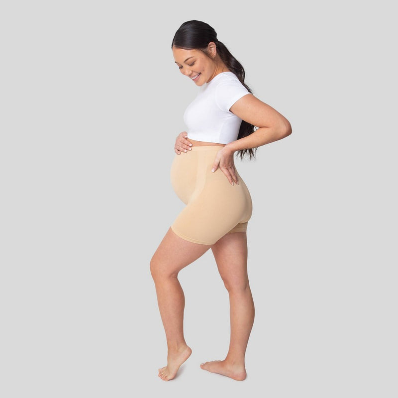 Belly Bandit Basics Maternity Support Shorts - Belly Bandit Nude S