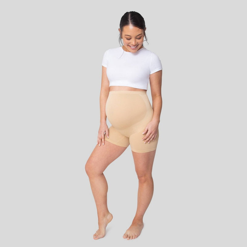 Belly Bandit Basics Maternity Support Shorts - Belly Bandit Nude S