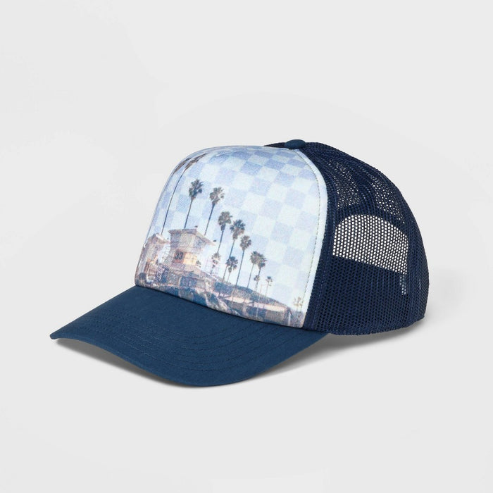 Boys' Photoreal Trucker Hat - art class