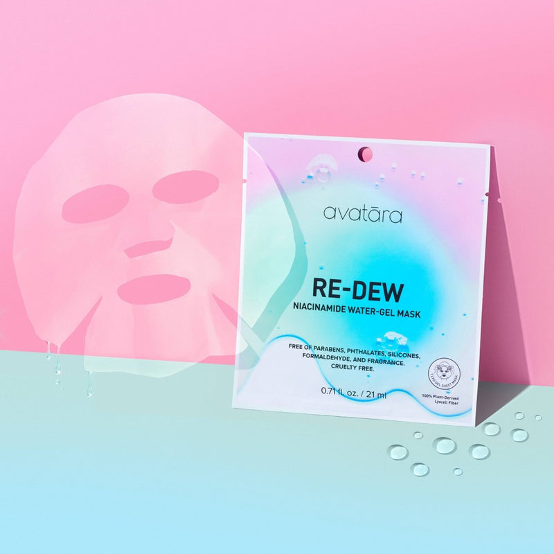 Avatara Niacinamide Water Gel Face Mask - 0.71oz