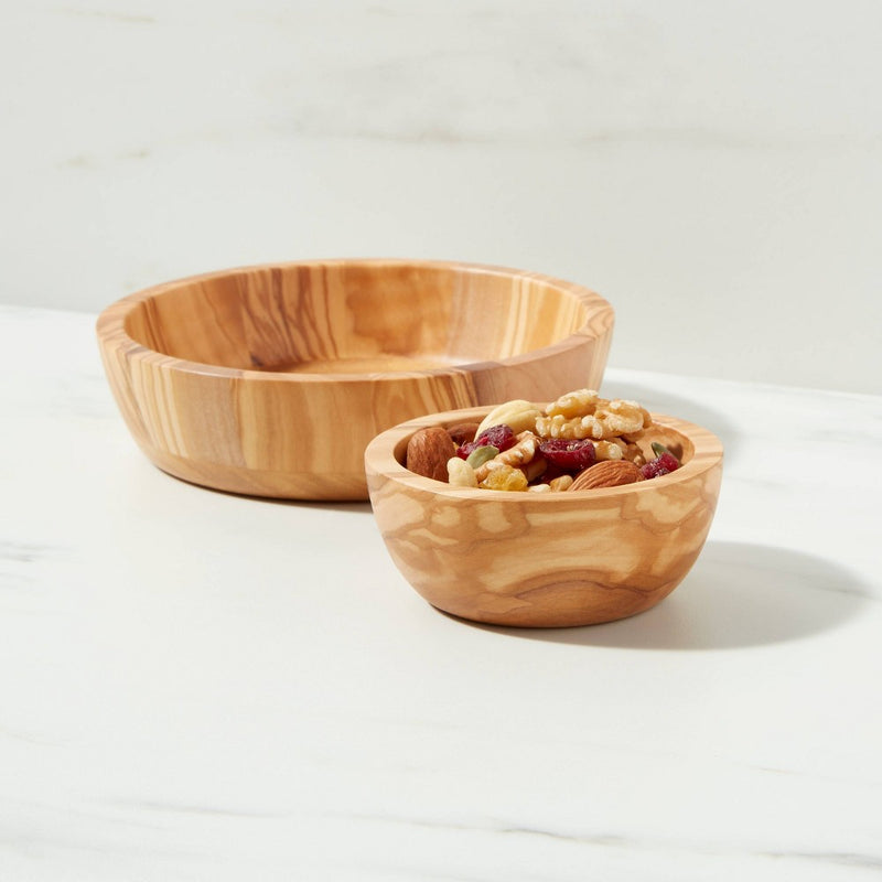 3.4oz Olivewood Serving Bowl - Threshold