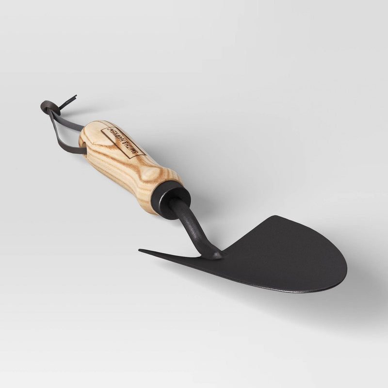 Digging Spade Shovel with Hardwood Handle Black - Smith & Hawken
