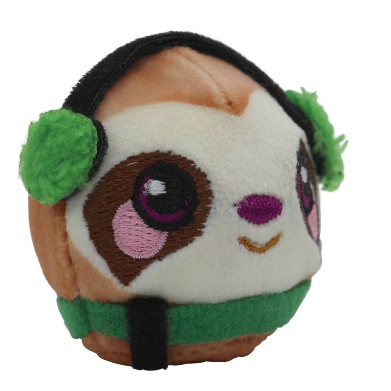 Squeezamals Eenie Teenies 1 ball 2 items  Ball color varies Brown or Siliver