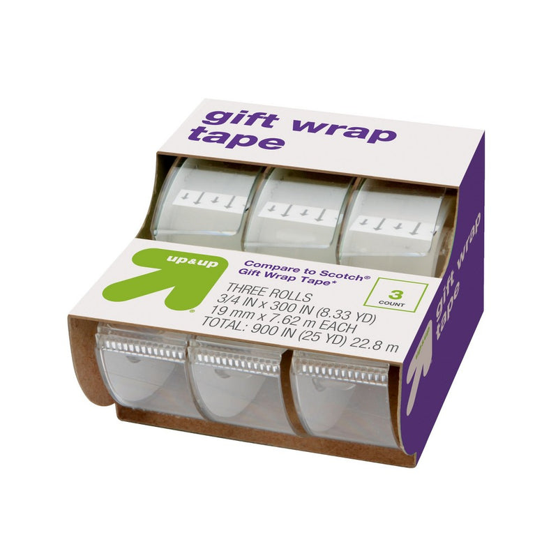 3pk Gift Wrap Tape - up & up