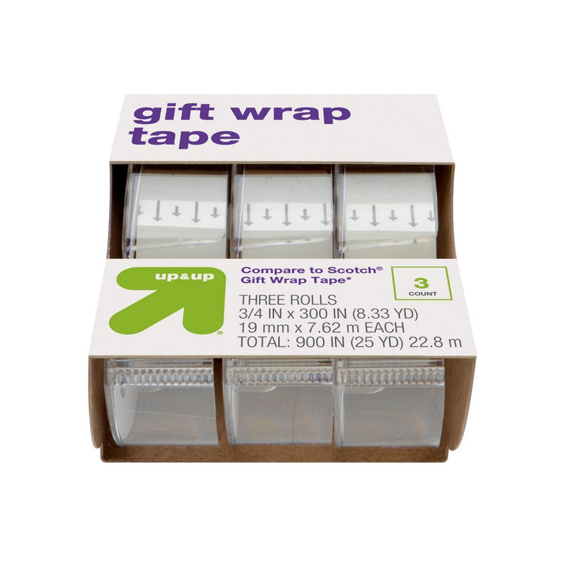 3pk Gift Wrap Tape - up & up