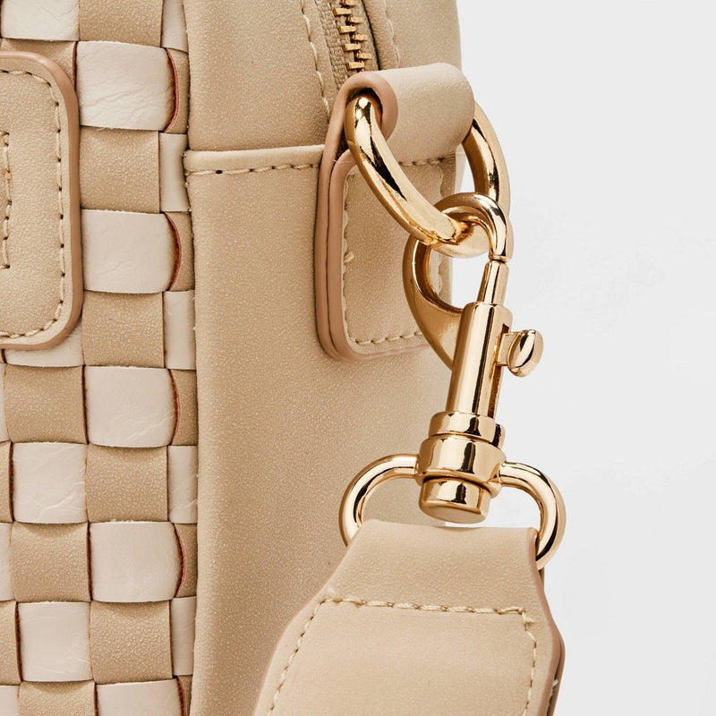 Camera Crossbody Bag - Universal Thread Brown/White
