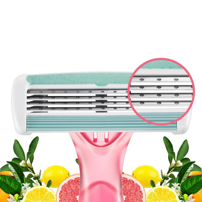 BIC Soleil Escape Citrust 4-Blade Women's Disposable Razor - 4ct
