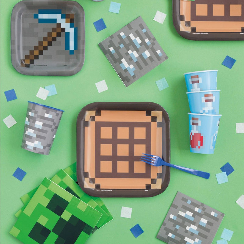 Minecraft 16ct Party Paper Napkins