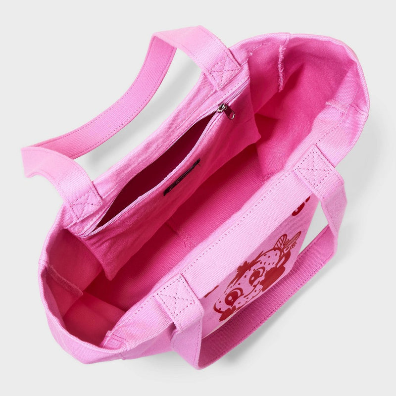 Kids' Graphic Tote Bag 'Always Sweet' - art class Pink