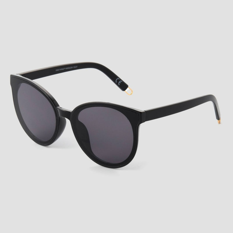 Women's Round Sunglasses - Universal Thread Off Black