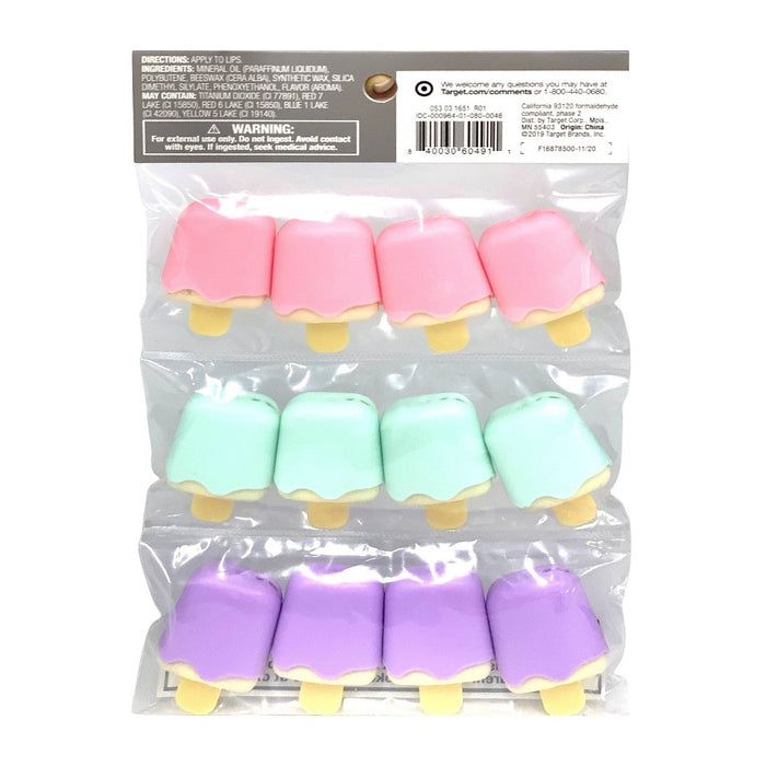 12pk Popsicle Lip Gloss - Spritz