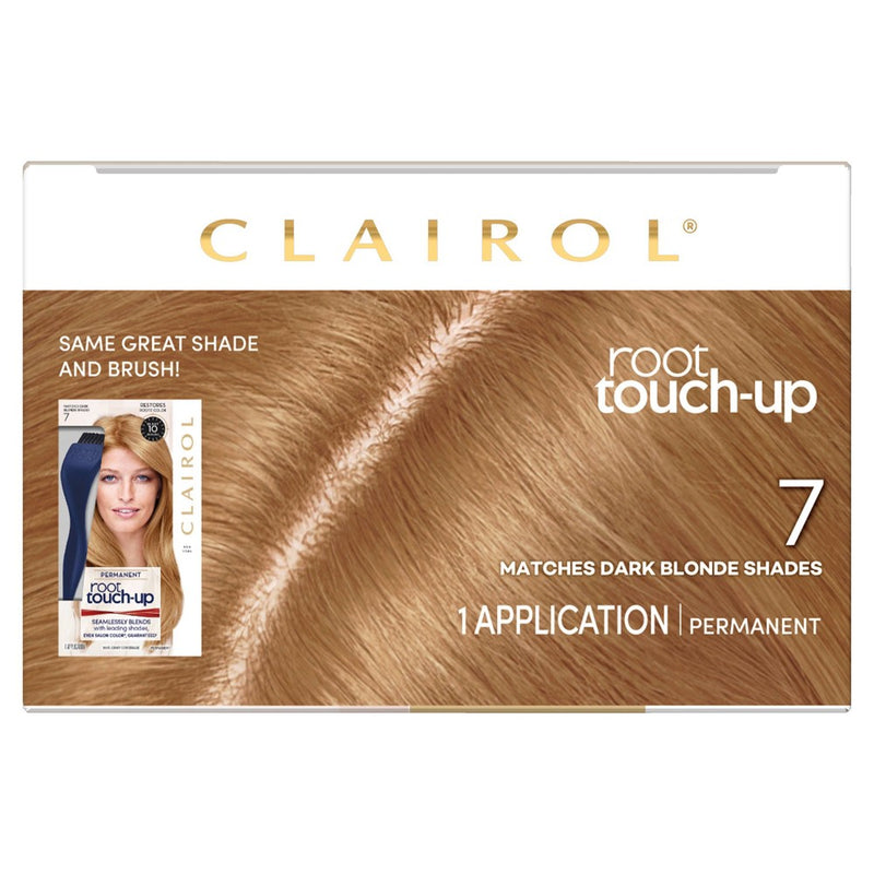 Clairol Root Touch-Up Permanent Hair Color - 7 Dark Blonde - 1 Kit