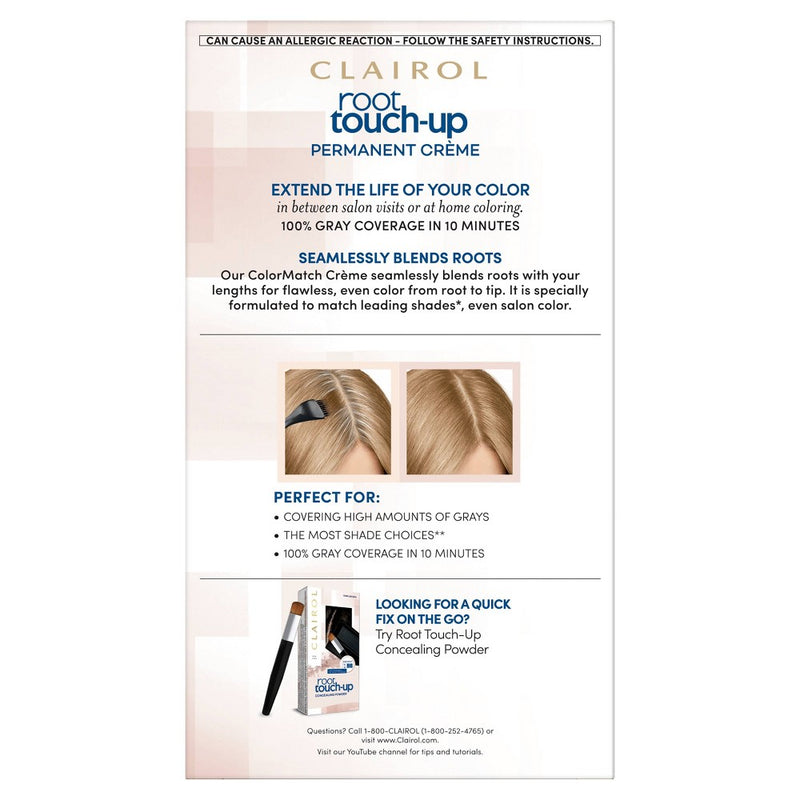 Clairol Root Touch-Up Permanent Hair Color - 7 Dark Blonde - 1 Kit