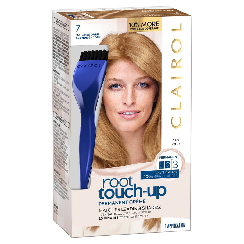 Clairol Root Touch-Up Permanent Hair Color - 7 Dark Blonde - 1 Kit
