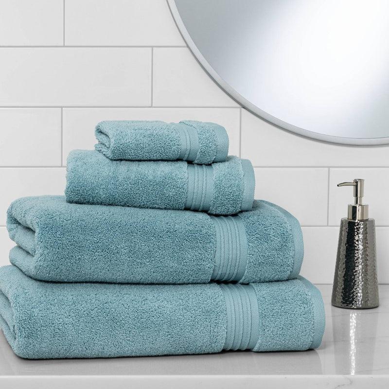 Spa Washcloth Aqua- Threshold Signature