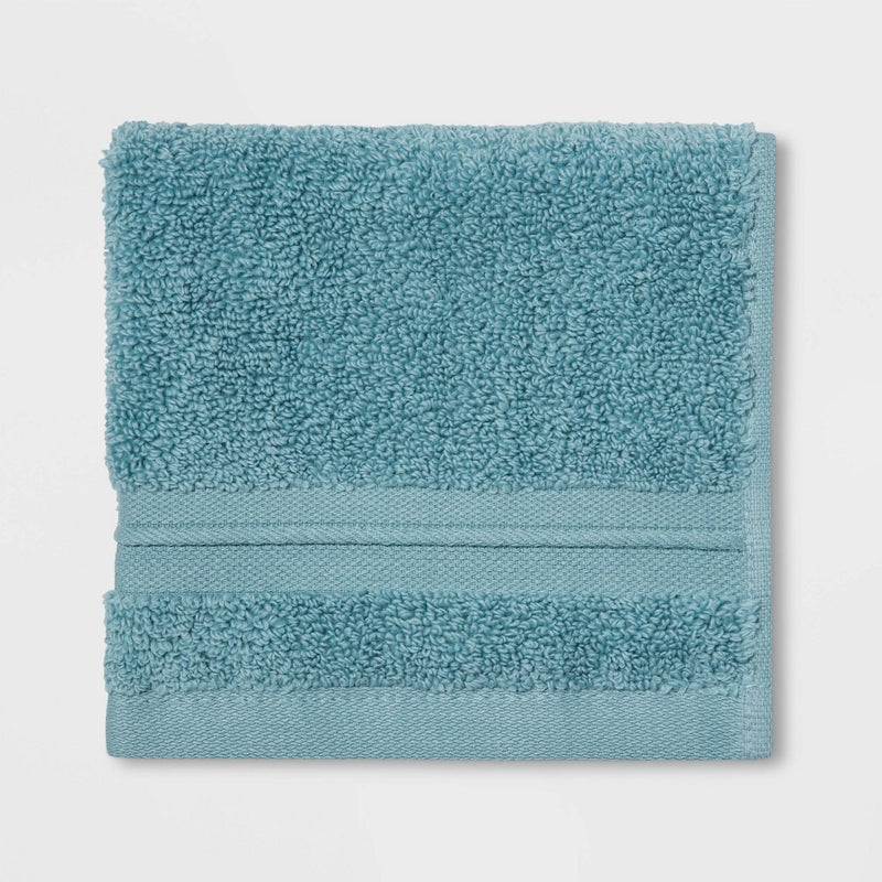 Spa Washcloth Aqua- Threshold Signature
