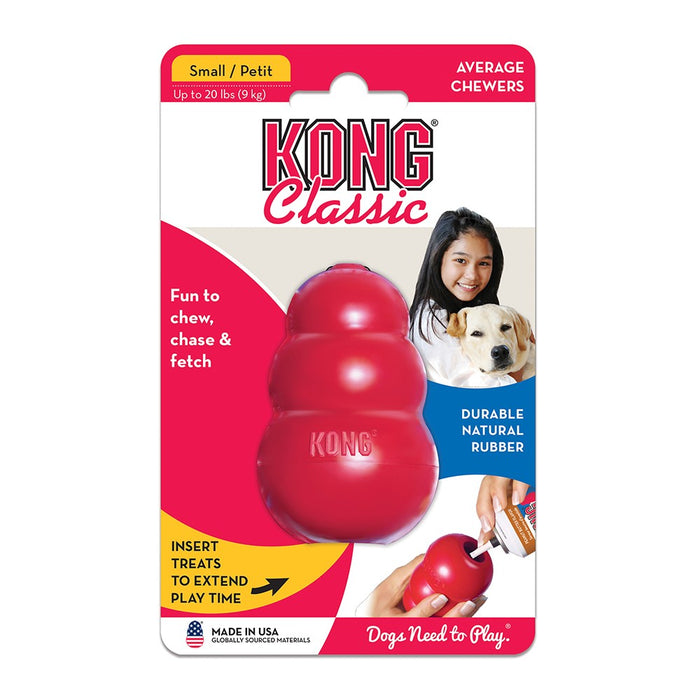 KONG Refillable Classic Chew Dog Toy - S
