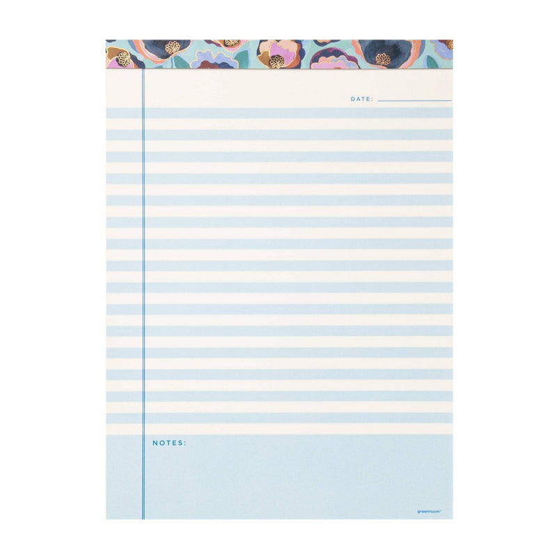 greenroom1pk Legal Pad 11"x8.25" Blue