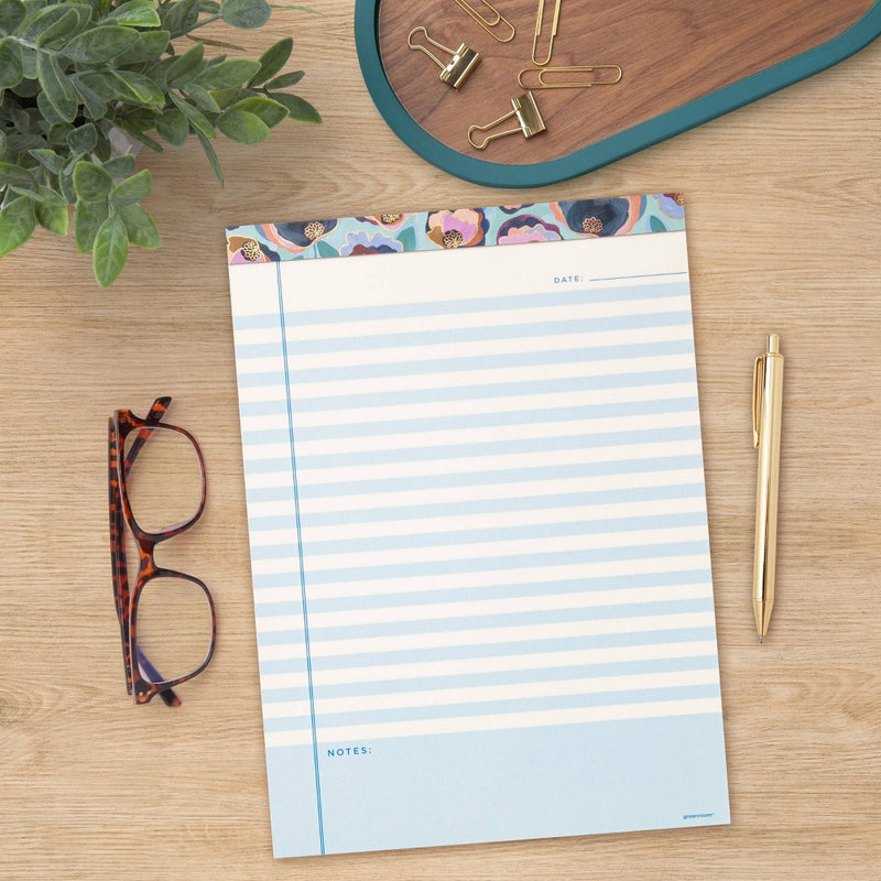greenroom1pk Legal Pad 11"x8.25" Blue