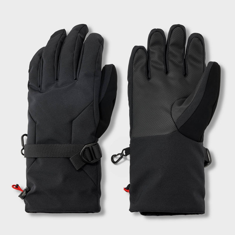Men's Heavy Poly Waterproof Gloves - All in Motion Black S/M