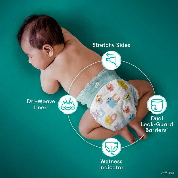 Pampers Baby Dry Enormous Disposable Diapers - Size 7 - 88ct
