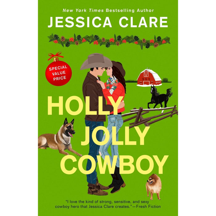 Holly Jolly Cowboy - by Jessica Clare (Paperback)