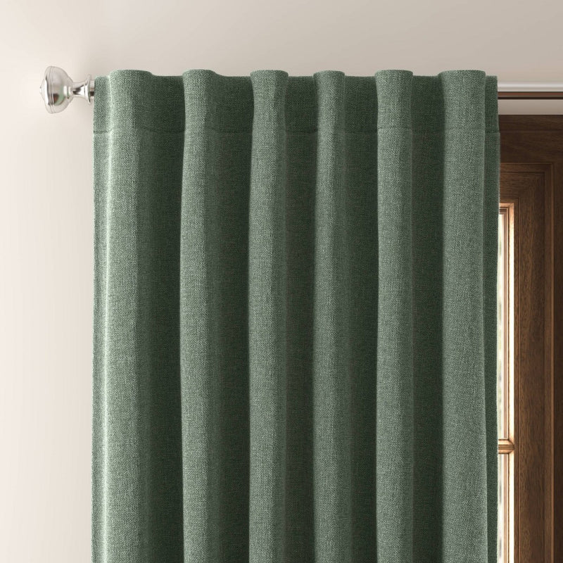 50"x84" Blackout Aruba Window Curtain Panel Fern Green - Threshold
