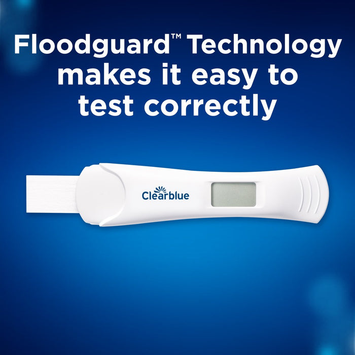 Clearblue Pregnancy Test Combo Pack with Digital Smart Countdown & Rapid Detection - 2ct