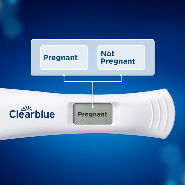 Clearblue Pregnancy Test Combo Pack with Digital Smart Countdown & Rapid Detection - 2ct