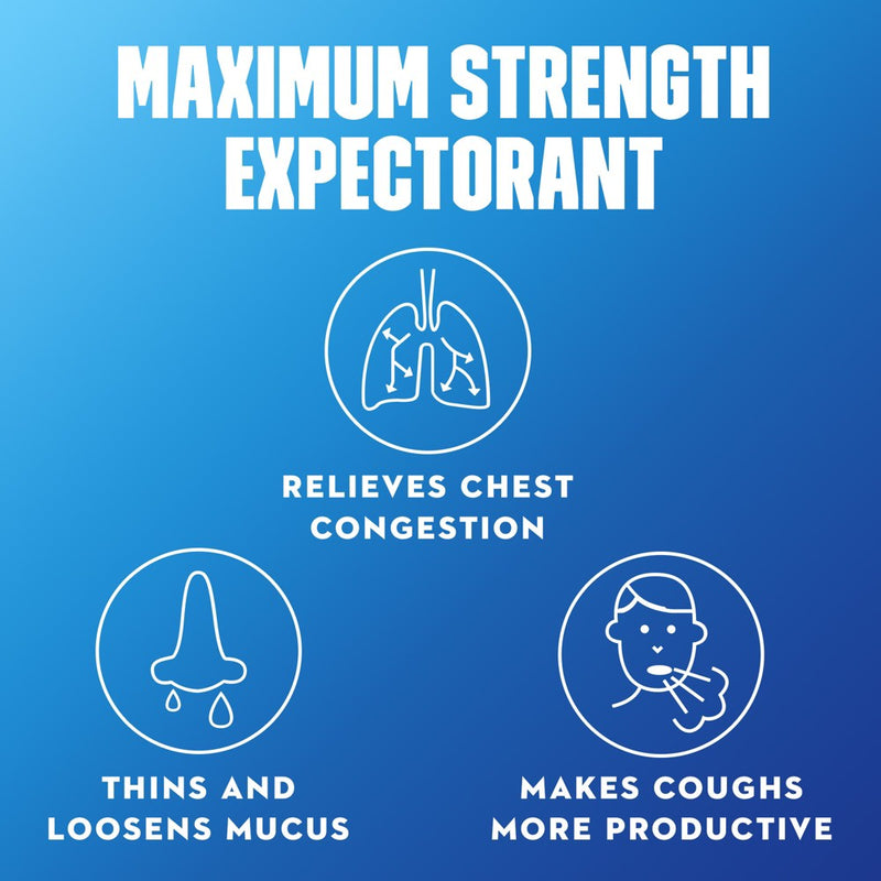 Mucinex Max Strength 12Hour Cough Medicine - Tablets - 42ct