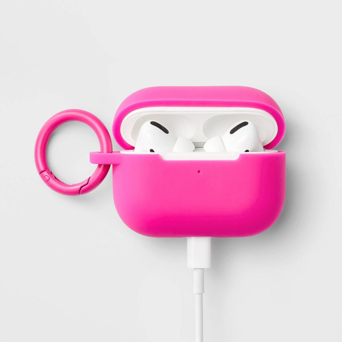 Apple AirPod Pro Gen 1/2 Case with Clip - heyday Pink